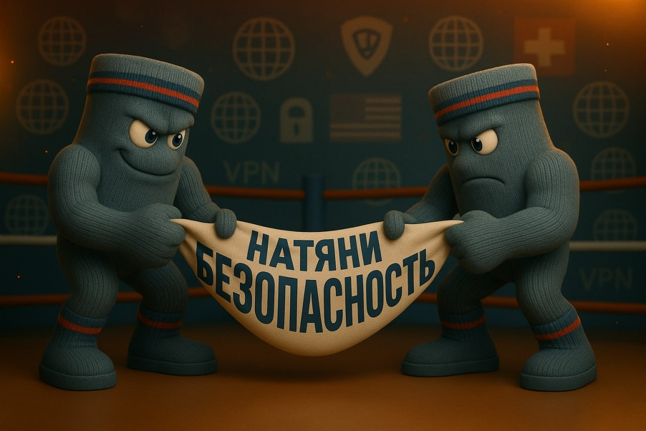 НОСОК VPN — натяни безопасность